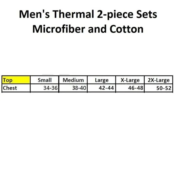 Thermal Underwear Men Light Gray Cotton Fleece Lined Long Johns Winter Baselayer - Picture 6 of 6